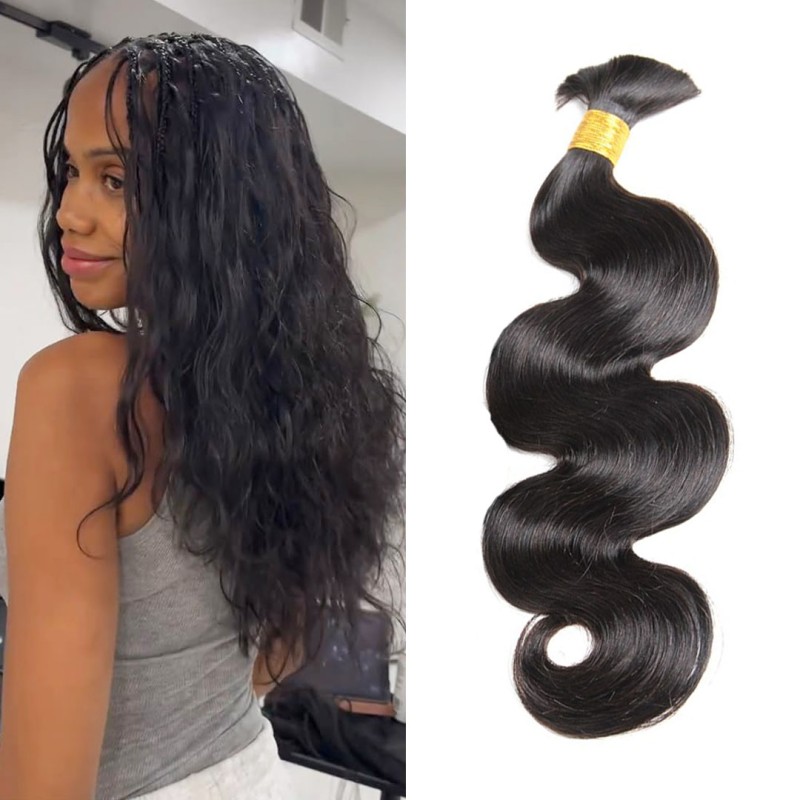 Body Wave Bulk Human Hair Extensions For Braiding Body Wave Bulk Human Hair Extensions For Braiding