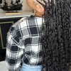 Water Wave Bulk Human Hair For Braiding Boho Extensions
